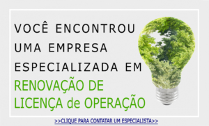 REOVAÇÃO DE LICENÇA DE OPERAÇÃO